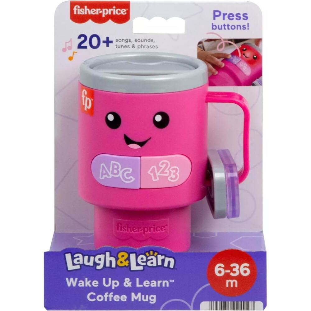 Fisher-Price Laugh & Learn Wake Up & Learn Coffee Mug Baby HRP35